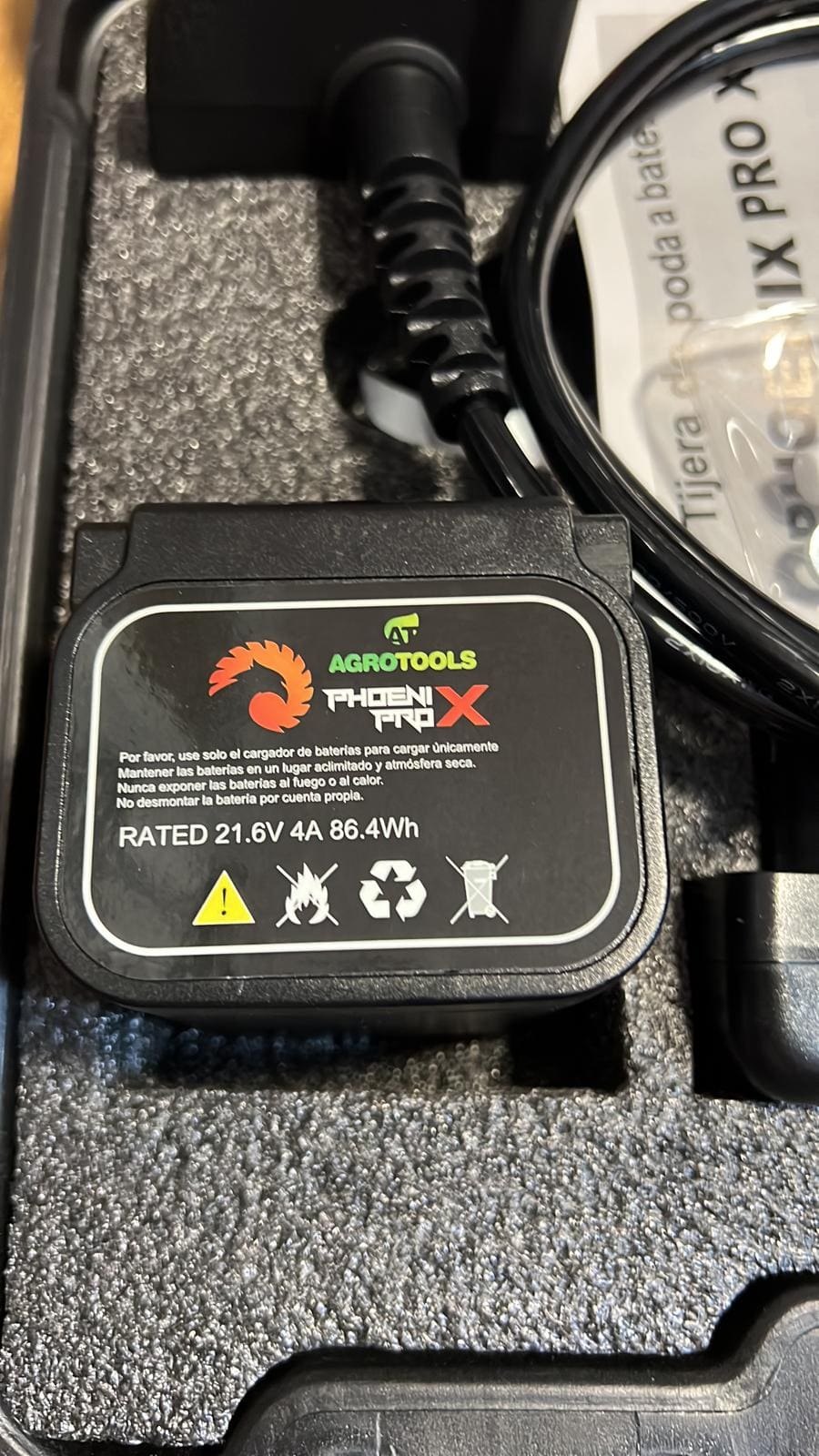Tijera Phoenix PRO X 1200W 25V + Kit PRO - Imagen 11